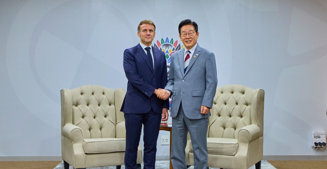 한·프랑스 정상회담                                                    